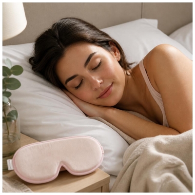 Brushworks Masque de Sommeil 3D Protection des Cils