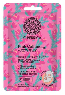 Natura Siberica C-Berrica Masque Éclat Hyalupeptide Repulpant Toutes Peaux 30 g