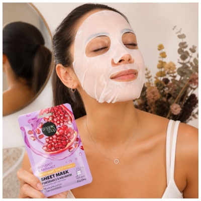 Organic Shop Morning Shot Masque en Tissu Anti-Taches & Éclat 1 Unité