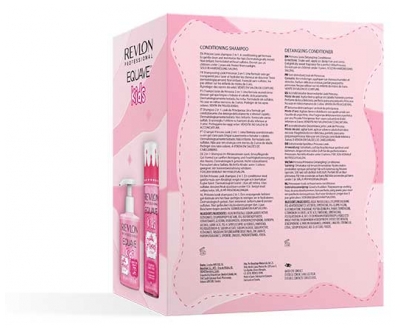 Revlon Professional Equave Kids Princess Look Shampoing Conditionneur 300 ml + Soin Démêlant 200 ml
