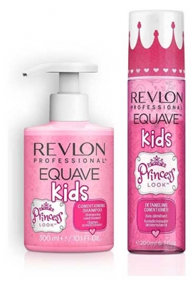 Revlon Professional Equave Kids Princess Look Shampoing Conditionneur 300 ml + Soin Démêlant 200 ml