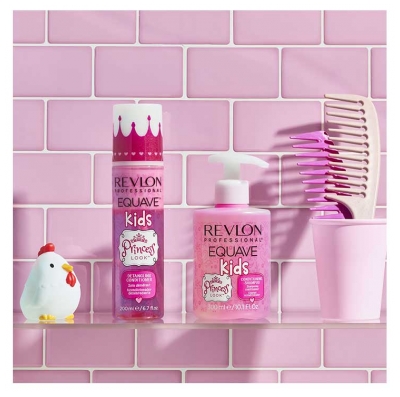 Revlon Professional Equave Kids Princess Look Shampoing Conditionneur 300 ml + Soin Démêlant 200 ml