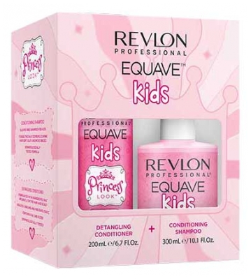 Revlon Professional Equave Kids Princess Look Shampoing Conditionneur 300 ml + Soin Démêlant 200 ml