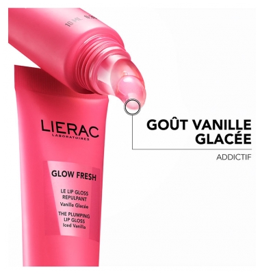 Lierac Glow Fresh Le Lip Gloss Repulpant Vanille Glacée 10 ml
