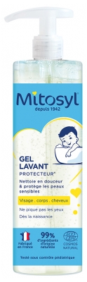 Mitosyl Gel Lavant Protecteur Visage Corps Cheveux 490 ml