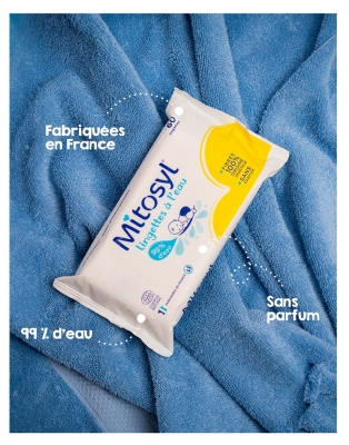 Mitosyl Lingettes à L'eau - Sachet 60