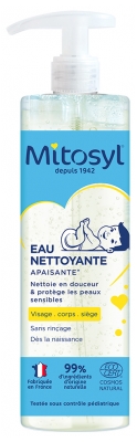Mitosyl Eau Nettoyante Apaisante Visage Corps Siège 500 ml