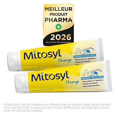Mitosyl Pommade Protectrice Change Lot de 2 x 100 g
