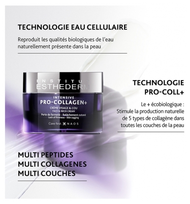 Institut Esthederm Intensive Pro-collagen+ Crème Visage et Cou 50 ml