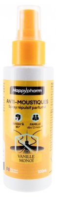 Mouspic Happypharm Spray Parfumé Anti-Moustiques 100 ml