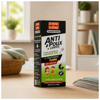 Cinq sur Cinq Shampoing Anti Lentes & Poux 100 ml