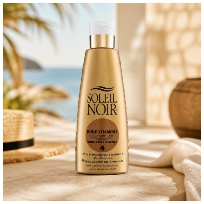 Soleil Noir Huile Vitaminée 4 Bronzage Intense