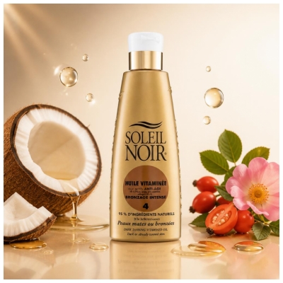 Soleil Noir Huile Vitaminée 4 Bronzage Intense