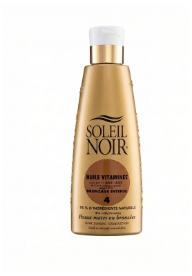 Soleil Noir Huile Vitaminée 4 Bronzage Intense