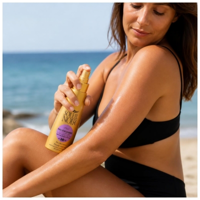 Soleil Noir Spray Huile Sèche Vitaminée 30 Haute Protection