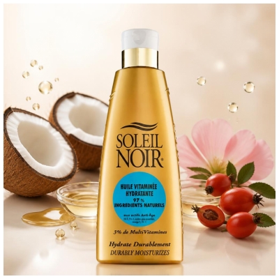 Soleil Noir Huile Vitaminée Hydratante