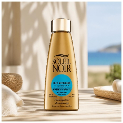 Soleil Noir Lait Vitaminé Après-Soleil Prolongateur de Bronzage