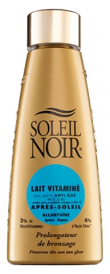 Soleil Noir Lait Vitaminé Après-Soleil Prolongateur de Bronzage