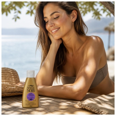 Soleil Noir Soin Vitaminé 30 Haute Protection