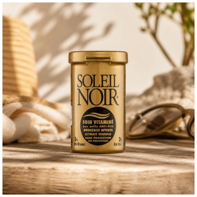Soleil Noir Soin Vitaminé Sans Filtre Ultra Bronzant