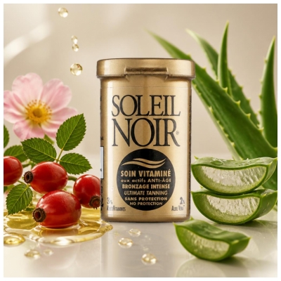 Soleil Noir Soin Vitaminé Sans Filtre Ultra Bronzant