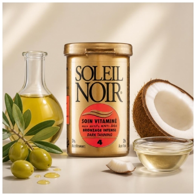 Soleil Noir Soin Vitaminé 4 Bronzage Intense