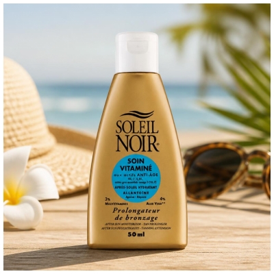 Soleil Noir Soin Vitaminé Après Soleil Hydratant 50 ml
