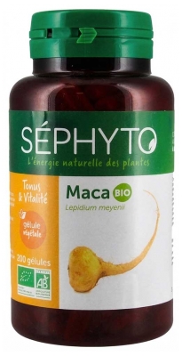 Séphyto Maca Bio 200 Gélules