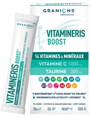 Granions Vitamineris Boost 1000 mg 10 Unités