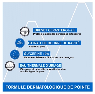 Uriage Xémose C8+ Huile Lavante Anti-Grattage Peaux Très Sèches 200 ml