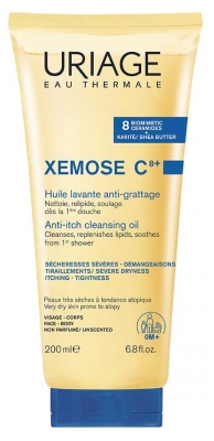 Uriage Xémose C8+ Huile Lavante Anti-Grattage Peaux Très Sèches 200 ml