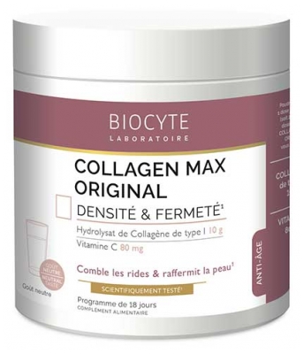 Biocyte Collagen Max Original Densité & Fermeté Goût Neutre 198 g 
