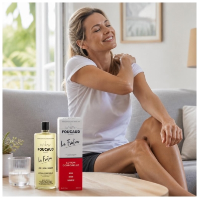 Foucaud La Friction Lotion Corporelle aux 7 Huiles Essentielles 250 ml