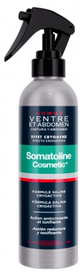 Somatoline Cosmetic Homme Ventre et Abdomen Spray Cryogène Amincissant 200 ml