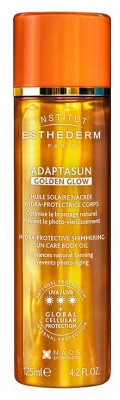 Institut Esthederm Adaptasun Huile Solaire Nacrée Hydra-Protectrice Corps 125 ml