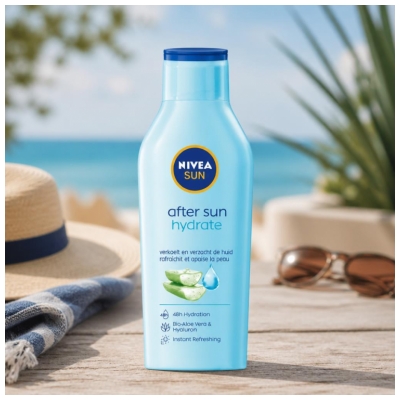 Nivea Sun Après-Soleil Hydratant Lait Rafraichit et Apaise 400 ml