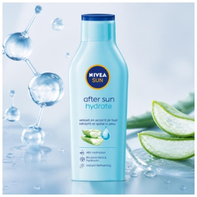 Nivea Sun Après-Soleil Hydratant Lait Rafraichit et Apaise 400 ml