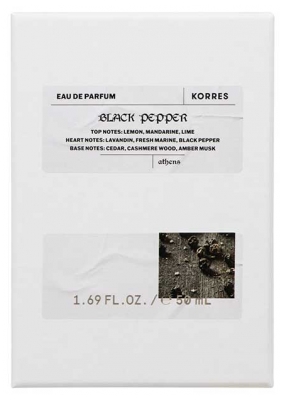 Korres Eau de Parfum Black Pepper Vaporisateur 50 ml