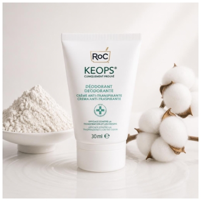 RoC Keops Déodorant Crème Anti Transpirante 30 ML