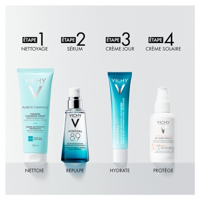 Vichy Minéral 89 Crème Boost d'Hydratation Fraîche 72H 40 ml