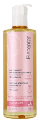 Placentor Végétal Huile Lavante Nourrissante Apaisante Visage et Corps 500 ml