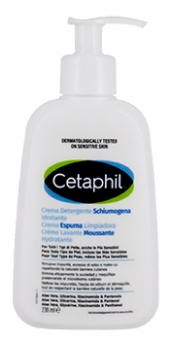Cetaphil Crème Lavante Moussante Hydratante Toutes Peaux 236 ml