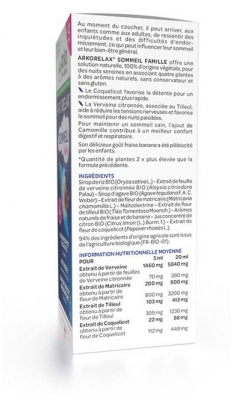 Arkopharma Arkorelax Sommeil Famille Dès 12 Mois 100 ml