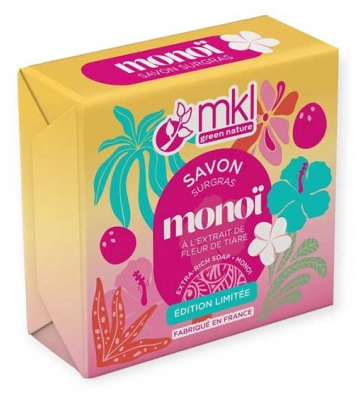MKL Green Nature Savon Surgras Monoï 100 g