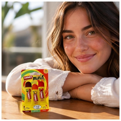 Carmex Minis Tubes SPF15 5 g 3 Unités