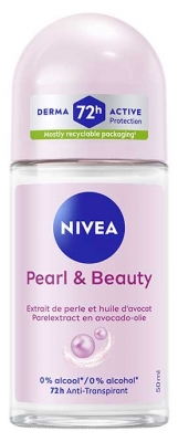 Nivea Pearl & Beauty Déodorant 72 H Anti-Transpirant Roll-On 50 ml
