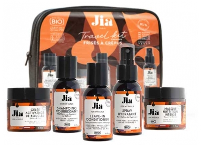 Jia Paris Travel Kit pour les Cheveux Frisés à Crépus