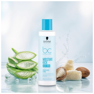 Bonacure Schwarzkopf Baume Moisture Kick Cheveux Normaux à Secs et Ondulés 200 ml