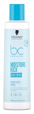 Bonacure Schwarzkopf Baume Moisture Kick Cheveux Normaux à Secs et Ondulés 200 ml