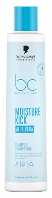 Bonacure Schwarzkopf Shampoing Moisture Kick Cheveux Normaux à Secs et Ondulés 250 ml